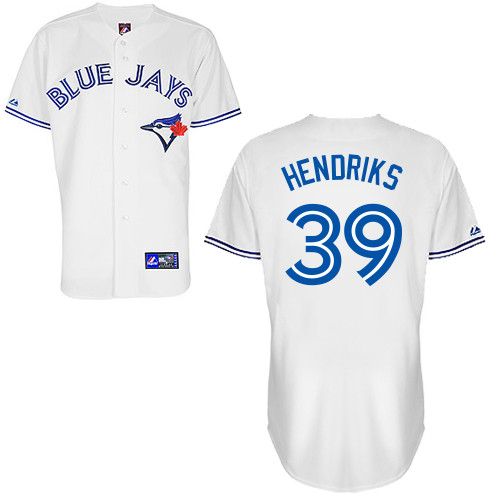Liam Hendriks #39 Youth Baseball Jersey-Toronto Blue Jays Authentic Home White Cool Base MLB Jersey